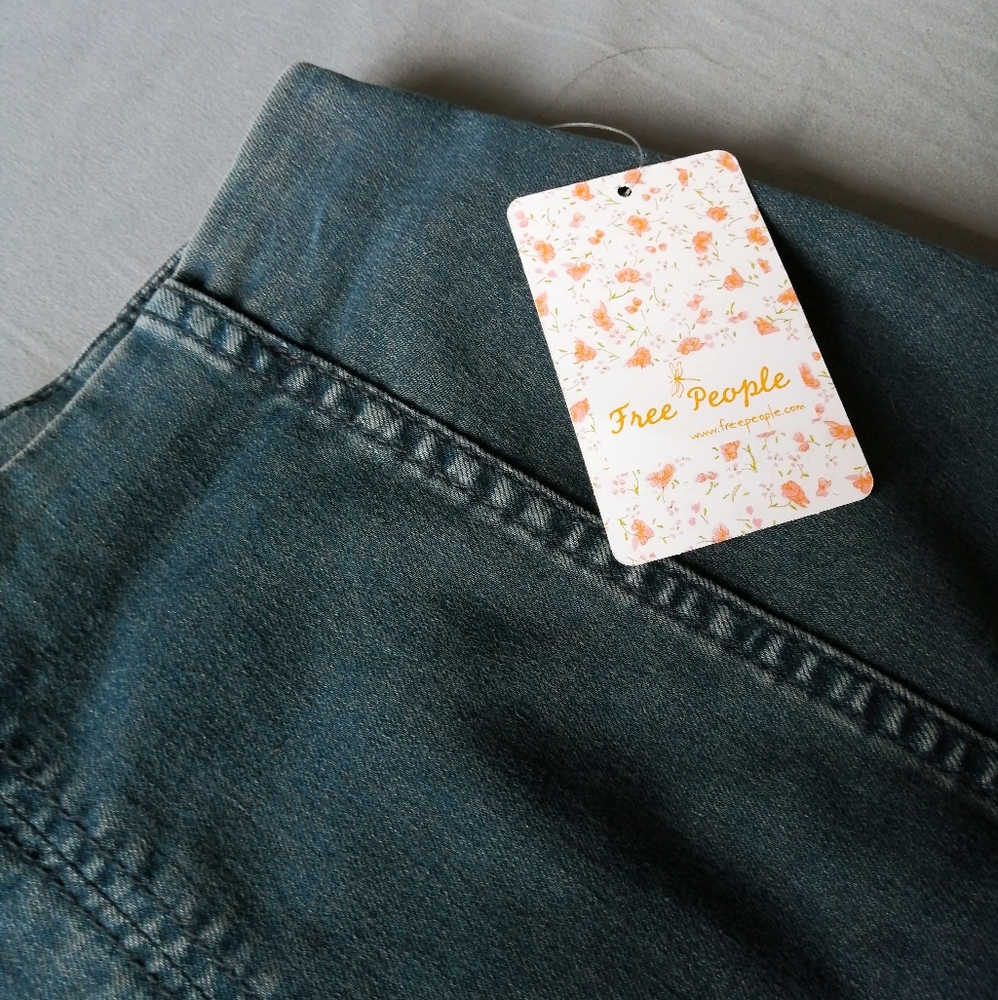 Free People Modern Femme Denim Mini - Picture 5 of 8